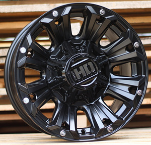 R17x9  12X114/139  ET  ET10  78.1  B1658  Black Half Matt (BLHM)  For 4X4  (Z2) (1 foto / 1)