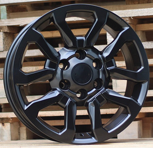 R17x7.5  6X139.7  ET  30  106  B1623  (BK5901)  Black Half Matt (BLHM)  For TOYOT  (M) (1 foto / 1)
