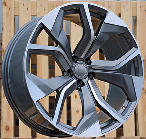 R22x10  5X112  ET  21  66.5  B1637  Grey Polished (MG)  For AUD  (Z1) (1 foto / 1)