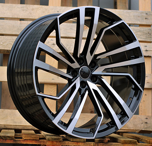 R22x10  5X112  ET  20  66.5  B1618  (FBX158)  Black Polished (MB)  For AUD  (K3)  (HYBRID FORGED) (1 foto / 1)