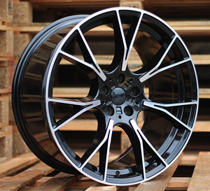R20x8.5  5X120  ET  33  72.6  B1617  Black Polished (MB)  For BMW  (P)  (REAR+FRONT) (1 foto / 1)