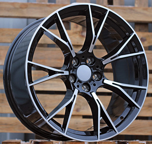 R20x9.5  5X120  ET  38  72.6  B1617  (INDH753)  Black Matt (BM)  For BMW  (K7)  (Rear+Front) (1 foto / 1)