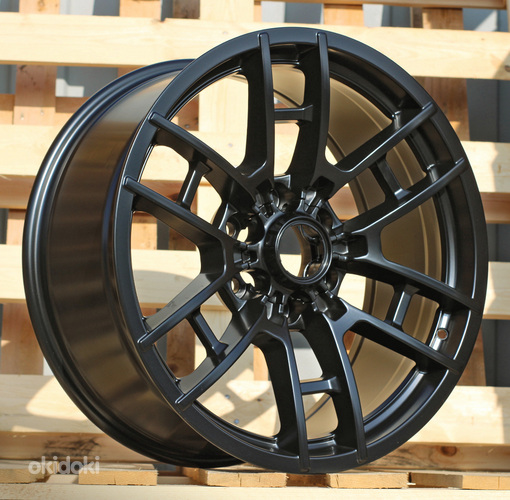 R20x9  6X139.7  ET  15  106.1  B1605  Satin Black (SB)  For TOYOT  (K3)