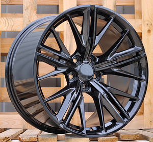 R20x10  5X120  ET  23  66.9  B1609  Black (BL)  For CHEVR  (Z6)  (CAMARO (Rear+Front)) (1 foto / 1)