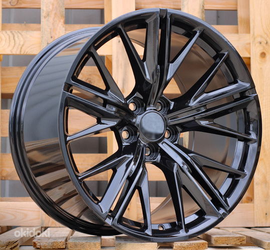 R20x10  5X120  ET  23  66.9  B1609  Black (BL)  For CHEVR  (Z6)  (CAMARO (Rear+Front))