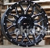 R18x9  10X139/150  ET  M12  110.1  B1592  Black Matt+Polished Lip (BMPL)  For 4X4  (K7)