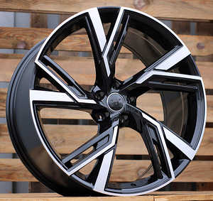 R21x9  5X112  ET  30  66.5  B1571  (FB641)  Black Polished (MB)  For AUD  (P2)  (HYBRID FORGED) (1 foto / 1)