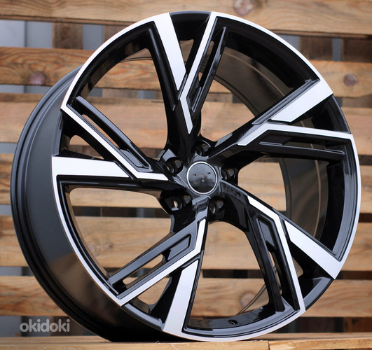 R19x8.5  5X112  ET  35  66.5  B1571  (FBX154)  Black Polished (MB)  For AUD  (Z6+Z7)  (HYBRID FORGED)