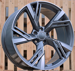 R19x8.5  5X112  ET  40  66.5  B1571  Grey Polished (MG)  For AUD  (Z2) (1 foto / 1)