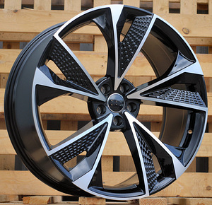 R19x8.5  5X112  ET  30  66.5  B1566  (IND5456)  Black Polished (MB)  For AUD  (K7) (1 foto / 1)
