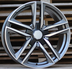 R19x8.5  5X112  ET  43  66.6  B1558  Grey Polished (MG)  For MER  (P)  (Rear+Front (AKC 80 Eur)) (1 foto / 1)