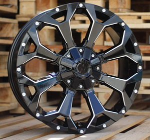 R20x9  12X114/139  ET  M12  78.1  B1521  Black (BL)  For 4X4  (K3)  (Black+Milling) (1 foto / 1)