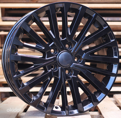 R17x7  5X120  ET  55  65.1  B1515  (BYF1515)  Black (BL)  For VW  (Z2)  (HYBRID FORGED)