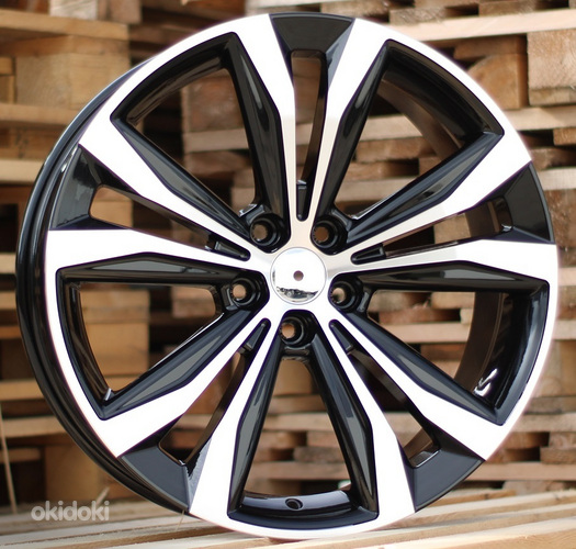 R20x8  5X114.3  ET  30  60.1  B1437  Black Polished (MB)  For LEX  (Z1)