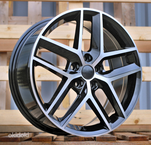 R18x7.5  5X112  ET  51  57.1  B1426  Black Polished (MB)  For SEAT  (Z2)