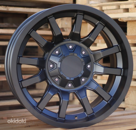 R18x9  10X114/127  ET  0  71.5  B1427  Black Half Matt (BLHM)  For RACIN  (Z2)  ((AKC 90 Eur))