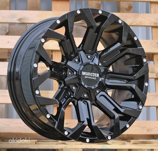 R20x9  8X180  ET  0  125.1  B1417  Black (BL)  For 4X4  (K3)