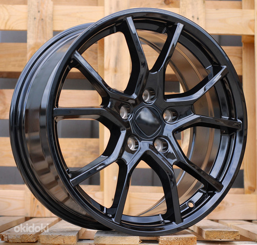 R17x7.5  5X114.3  ET  45  67.1  B1418  (IN5381)  Black (BL)  For HOND  (P2)