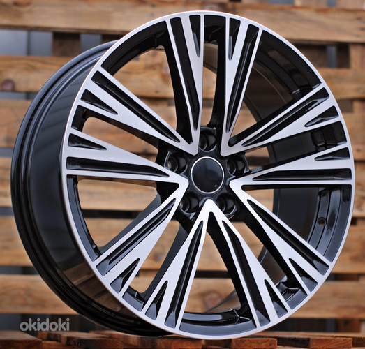 R18x8  5X112  ET  39  66.5  B1424  Black Polished (MB)  For AUD  (Z3)  ((AKC 95 Eur))