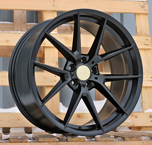 R20x9.5  5X112  ET  38  66.6  B1416  (FBX124)  Satin Black (SB)  For BMW  (P2)  (HYBRID FORGED Rear+Front) (1 foto / 1)