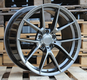 R19x8.5  5X120  ET  35  72.6  B1416  Gun Metal Half Matt (GMHM)  For BMW  (Z2)  (Rear+Front) (1 foto / 1)