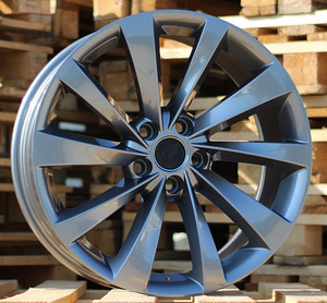 R18x8  5X114.3  ET  40  64.1  B1396  Gun Metal (GM)  For TESLA  (Z1)  (Model 3) (1 foto / 1)
