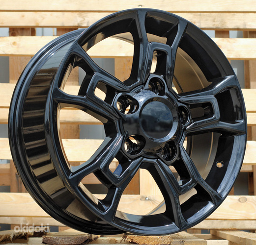 R18x8  5X150  ET  60  110.1  B1387  Black (BL)  For 4X4  (K3)