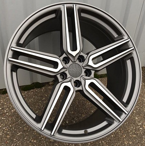 R20x9  5X112  ET  35  66.5  B1382  (HX015)  Grey Polished Half Matt (MGHM)  For HAXER  (K7)  ((AKC 110 Eur) Rear+Front) (1 foto / 1)