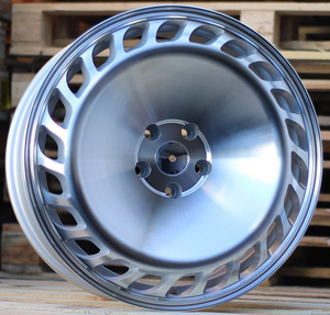 R19x8.5  5X112  ET  35  66.5  B1329  Machined Silver (MS)  For RACIN  (A)  (STYLE RONAL) (1 foto / 1)