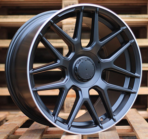 R22x10  5X130  ET  48  84.1  B1258  Black Half Matt+Polished Lip (BLHMPL)  For MER  (K3) (1 foto / 1)