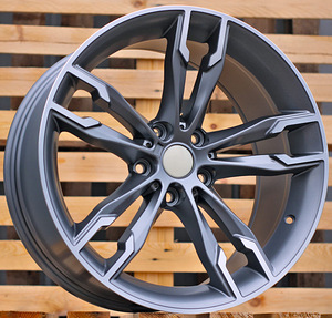 R18x8  5X120  ET  40  72.6  B1257  Grey Polished Half Matt (MGHM)  For BMW  (P1) (1 foto / 1)