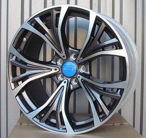 R21x11  5X120  ET  35  74.1  B1197  Grey Polished (MG)  For BMW  (K5)  ((AKC 145 Eur)Rear+Front) (1 foto / 1)