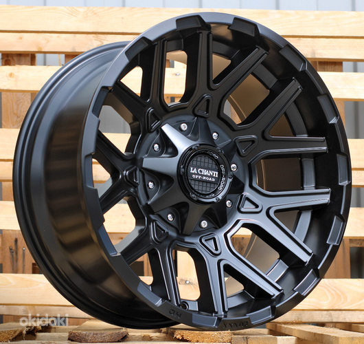 R20x10  8X165.1  ET  M19  121.3  B1234  Black Half Matt (BLHM)  For 4X4  (Z2)