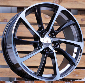 R18x8  5X112  ET  39  66.5  B1135  Black Polished (MB)  For AUD  (P)  ((Black+PL)(AKC 70 Eur)) (1 foto / 1)