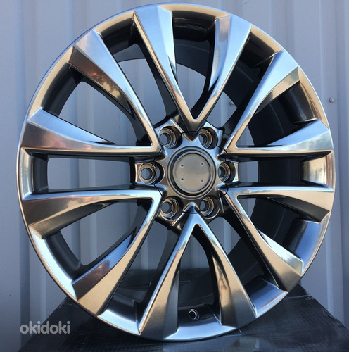 R20x8.5  6X139.7  ET  35  110.1  B1115  Hyper Black (HB)  For 4X4  (K3)  (For Toyota)