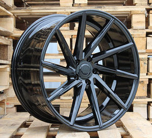 R19x8.5  5X112  ET  38  66.6  B1058  Black (BL)  For RACIN  (P2)  (LEFT SIDE (Style Vossen)) (1 foto / 1)