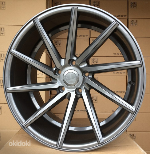 R20x10  5X112  ET  40  66.5  B1058  Grey (GR)  For RACIN  (P)  (LEFT SIDE (Style Vossen))