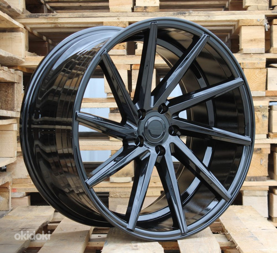 R19x8.5  5X114.3  ET  40  73.1  B1058  Black (BL)  For RACIN  (Z4+Z2)  (LEFT SIDE (Style Vossen))