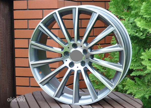 R20x9.5  5X112  ET  35  66.6  B1048  (XFA25)  Grey Polished (MG)  For MER  (P)  ((AKC 110 Eur))