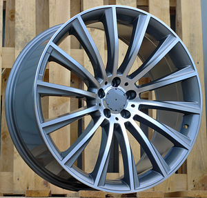 R17x8  5X112  ET  35  66.6  B1048  Grey Polished+Powder Coating (MGPC)  For MER  (P+P2) (1 foto / 1)