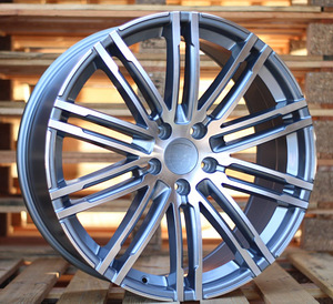 R19x8.5  5X130  ET  50  71.6  B1026  Grey Polished (MG)  For HAXER  (Z2)  (Rear+Front) (1 foto / 1)