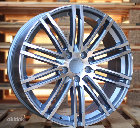 R21x9  5X112  ET  26  66.5  B1026  (LU1293)  Grey Polished (MG)  For PORCH  (K3+P1)  (Rear+Front)