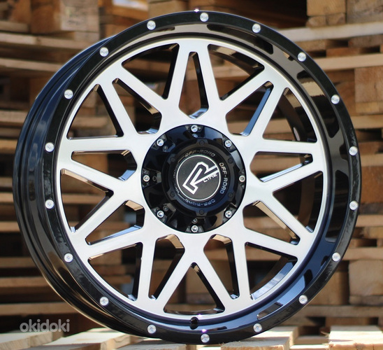 R20x9  10X120/127  ET  0  78.1  AT969  Black Polished (MB)  For 4X4  (P)
