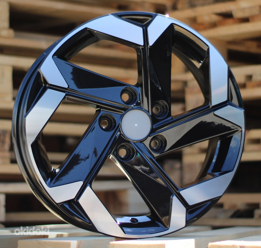 R16x6  5X114.3  ET  43  67.1  B0137  Black Polished (MB)  For HYUND  (R)  ((AKC 65 Eur))