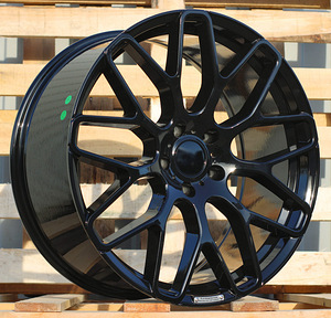 R20x9.5  5X112  ET  35  66.5  AT967  (IN0186)  Black (BL)  For MER  (P1)  (BRABUS Style Rear+Front) (1 foto / 1)