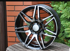 R18x8  5X112  ET  45  66.6  A874  Black Polished+Powder Coating (MBPC)  For MER  (V) (1 foto / 1)