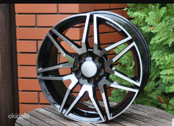 R18x8  5X112  ET  45  66.6  A874  Black Polished+Powder Coating (MBPC)  For MER  (V)