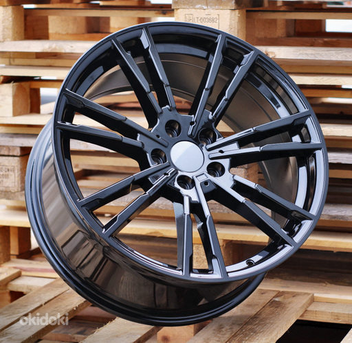 R19x9.5  5X120  ET  38  72.6  A7065  (BY1356)  Black (BL)  For BMW  (Z2)  (Rear+Front)