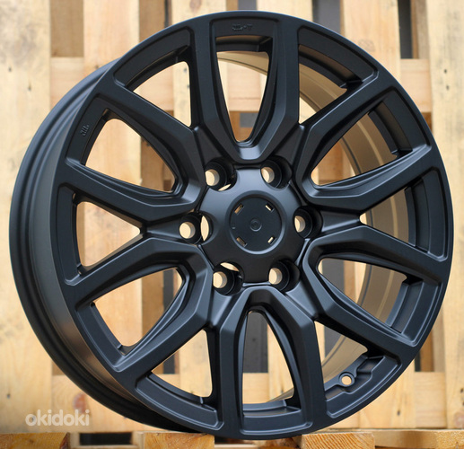 R18x7.5  6X139.7  ET  30  106.1  A6238  Black (BL)  For 4X4  (P)  (For TOYOTA)