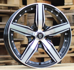 R17x7  5X105  ET  40  56.6  A5396  Black Polished (MB)  For RACIN  (P)  ((AKC 70 Eur)) (1 foto / 1)